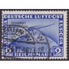 1933, 2 M Zeppelin, Chicagofahrt, MiNr.497, razítkované, ověřeno