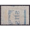 1918, 2 Kr Parlament, jiný typ přetisku SHS, MiNr.80, * po nálepce