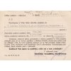 1942, DR Brünn, frankotyp Hasičská pojišťovna 0.50 h, karta, tiskopis