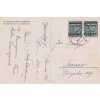 1939, DR Křivoklát, pohlednice vyfr. přetiskovými zn. 2krát 25 h Znak, dv