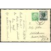 1938, DR Panobrsdorf, pohlednice, smíšená frankatura