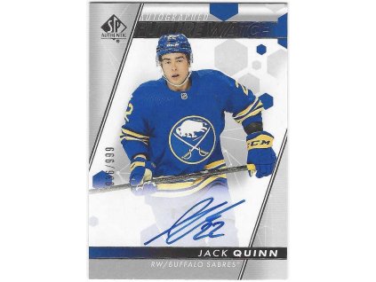 2022-23 SP Authentic Future Watch Auto JACK QUINN 936/999