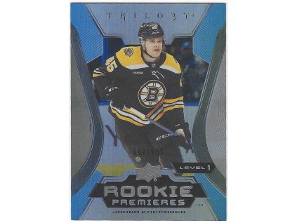 2023-24 Trilogy Rookie Premieres Level 1 JOONA KOPPANEN 892/999