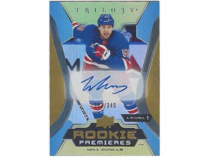 2023-24 Trilogy Rookie Premieres Level 1 Auto WILL CUYLLE 302/349