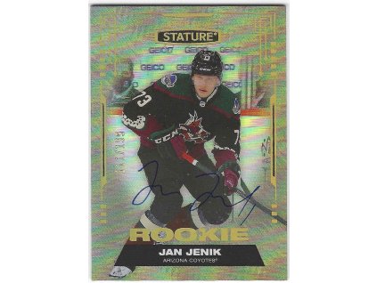 2021-22 Stature Rookie Auto JAN JENÍK 111/199