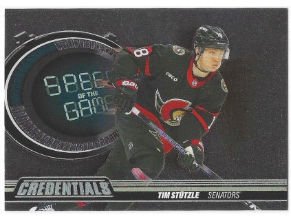 2023-24 Credentials Speed of the Game TIM STÜTZLE