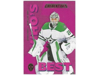 2023-24 Credentials Who's Best? JAKE OETTINGER