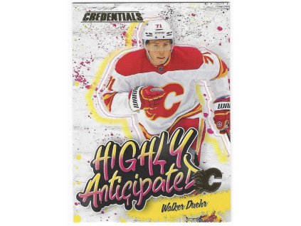 2023-24 Credentials Highly Anticipated WALKER DUEHR