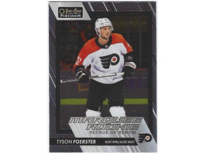 2023-24 OPC Platinum Marque Rookie TYSON FOERSTER