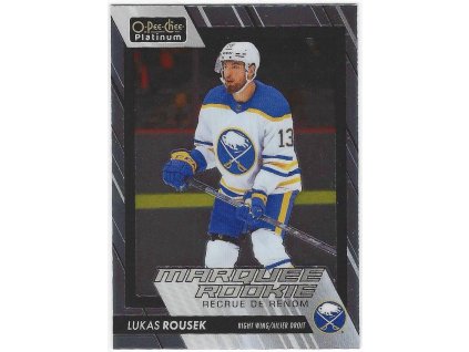2023-24 OPC Platinum Marquue Rookie LUKÁŠ ROUSEK