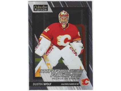 2023-24 OPC Platinum Marquee Rookie DUSTIN WOLF