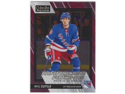 2023-24 OPC Platinum Marquee Rookie Matte Pink WILL CUYLLE