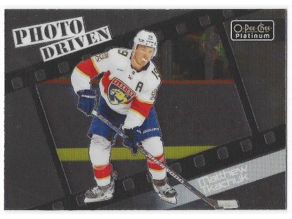 2023-24 OPC Platinum Photo Driven MATTHEW TKACHUK