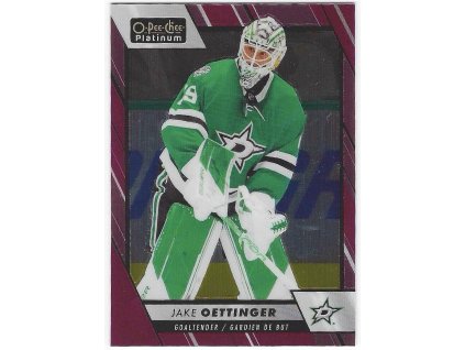 2023-24 OPC Platinum Matte Pink JAKE OETTINGER
