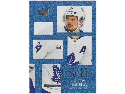2024-25 Series 1 UD Portraits Speckle AUSTON MATTHEWS