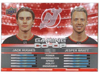 2024-25 Series 1 Gaming CO-OP JACK HUGHES / JESPER BRATT