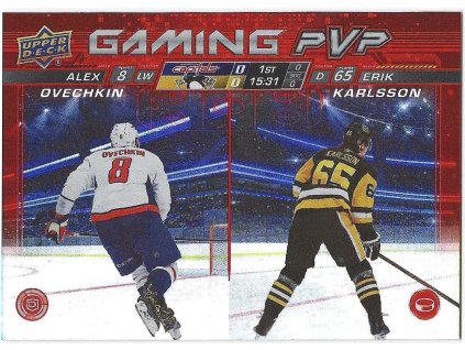 2024-25 Series 1 Gaming PVP ALEX OVECHKIN / ERIK KARLSSON