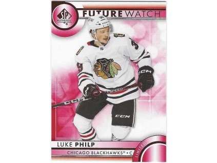 2023-24 SP Authentic Future Watch Limited Red LUKE PHILP