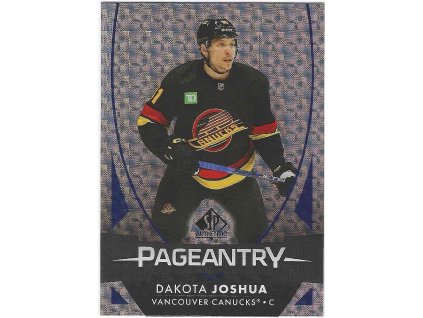 2023-24 SP Authentic Pageantry DAKOTA JOSHUA