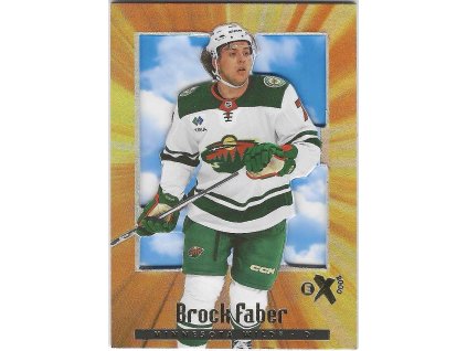 2023-24 Skybox E-X base Rookie BROCK FABER