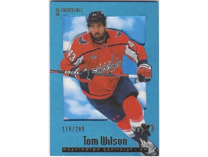 2023-24 Skybox E-X Blue Credentials TOM WILSON 176/299