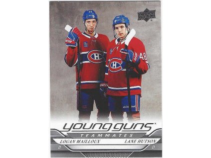 2024-25 Series 2 Young Guns Teammates LOGAN MAILLOUX / LANE HUTSON