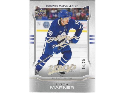 2024-25 MVP 10th Anniversary Super Script MITCH MARNER 04/25