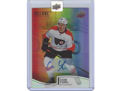 2021-22 Allure Full Rainbow Auto CAM YORK