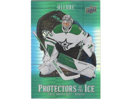 2024-25 Allure Protectors of the Ice Green Spectrum JAKE OETTINGER 06/99
