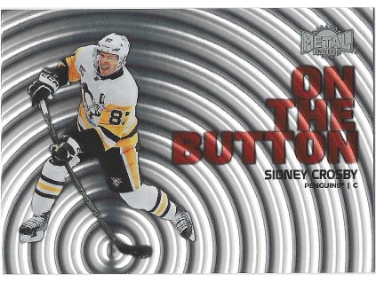 2024-25 Metal Universe On the Button SIDNEY CROSBY