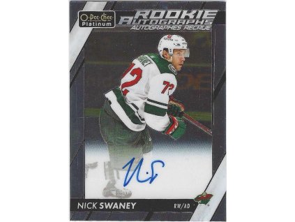 2023-24 OPC Platinum Rookie Auto NICK SWANEY