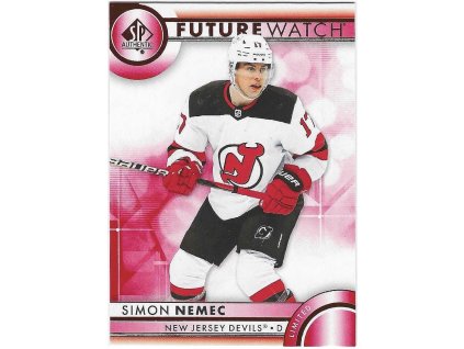 2023-24 SP Authentic Limited Red ŠIMON NĚMEC