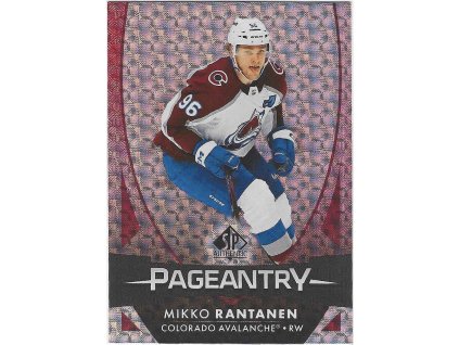 2023-24 SP Authentic Pageantry Red MIKKO RANTANEN
