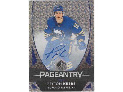 2023-24 SP Authentic Pageantry Auto PEYTON KREBS