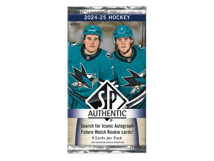 2024-25 Upper Deck SP Authentic Hockey Hobby Balíček