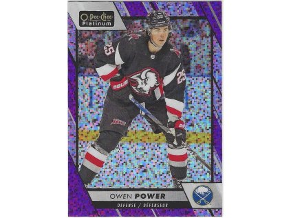 2023-24 OPC Platinum base Violet Pixels OWEN POWER 266/299