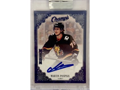 2023-24 Clear Cut Champs Blue Rookie Auto MARTIN POSPÍŠIL 26/50