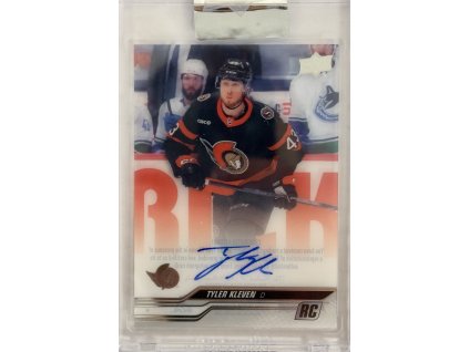 2023-24 Clear Cut Rookie Auto TYLER KLEVEN