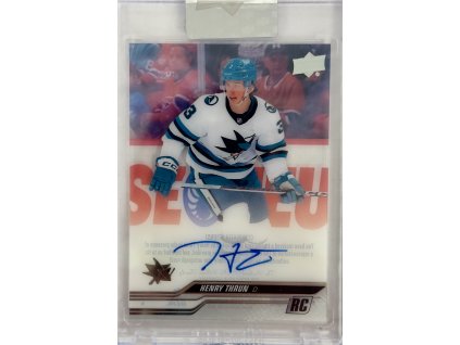 2023-24 Clear Cut Rookie Auto HENRY THRUN