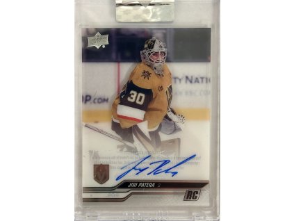 2023-24 Clear Cut Rookie Auto JIŘÍ PATERA