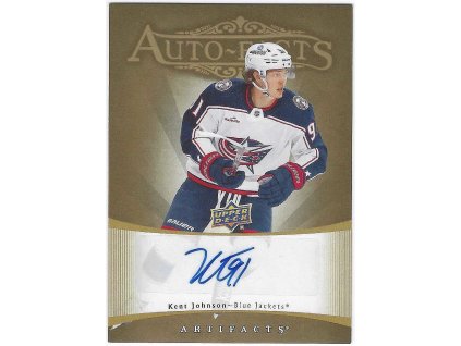 2023-24 Artifacts Auto-facts Auto KENT JOHNSON
