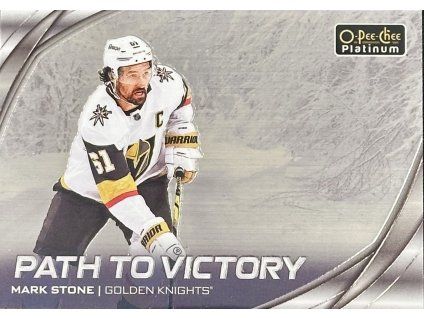 2025-26 OPC Platinum Path to Victory MARK STONE