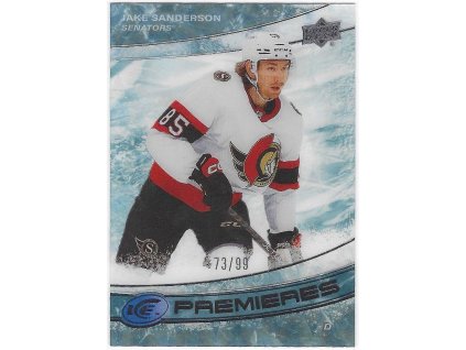 2022-23 Ice Premieres Greyscale JAKE SANDERSON 73/99