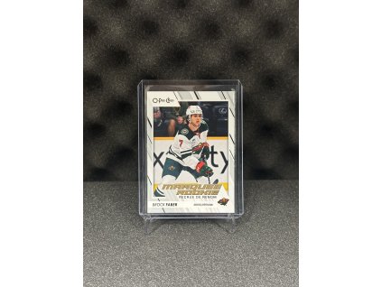 2023-24 OPC Marquee Rookie BROCK FABER