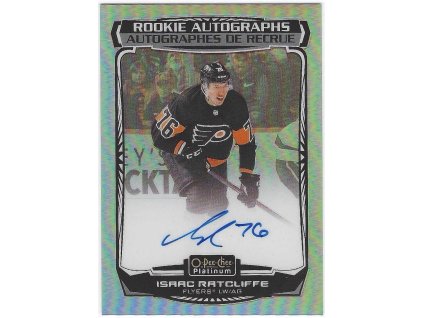 2022-23 OPC Platinum Rookie Auto Rainbow ISAAC RATCLIFFE