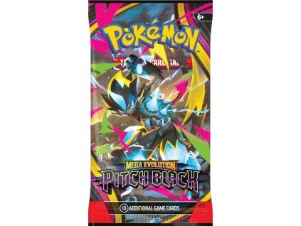 Pokemon Mega Evolution Pitch Black Booster Pack a