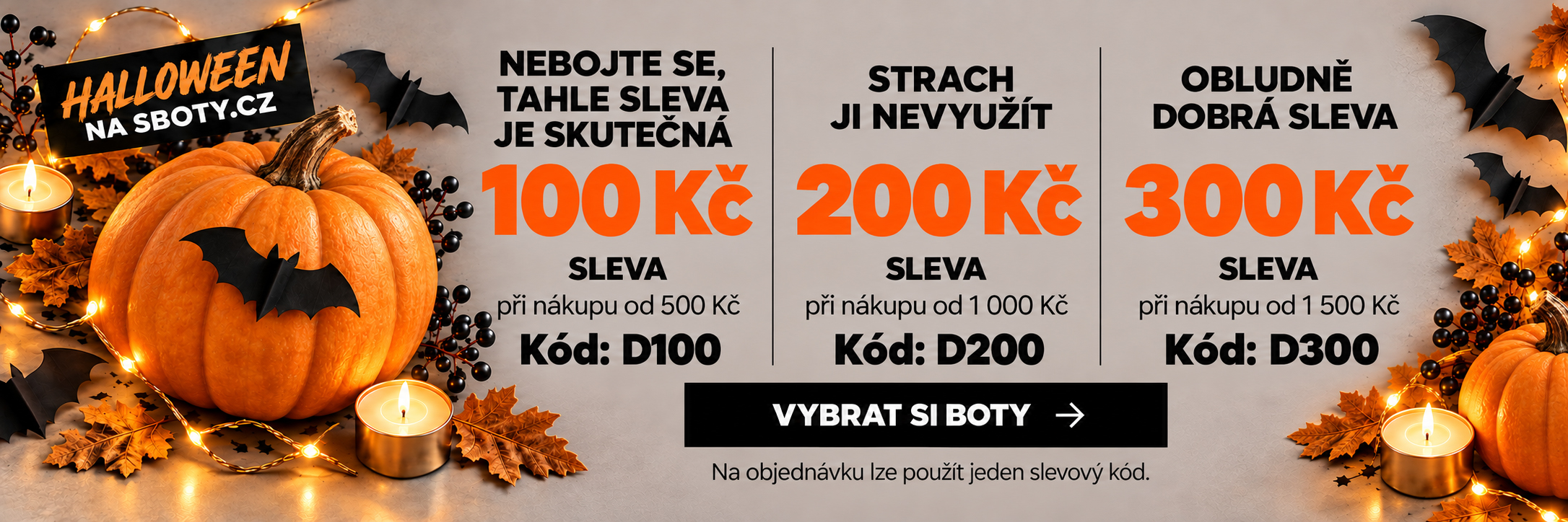 Halloween slevy sboty