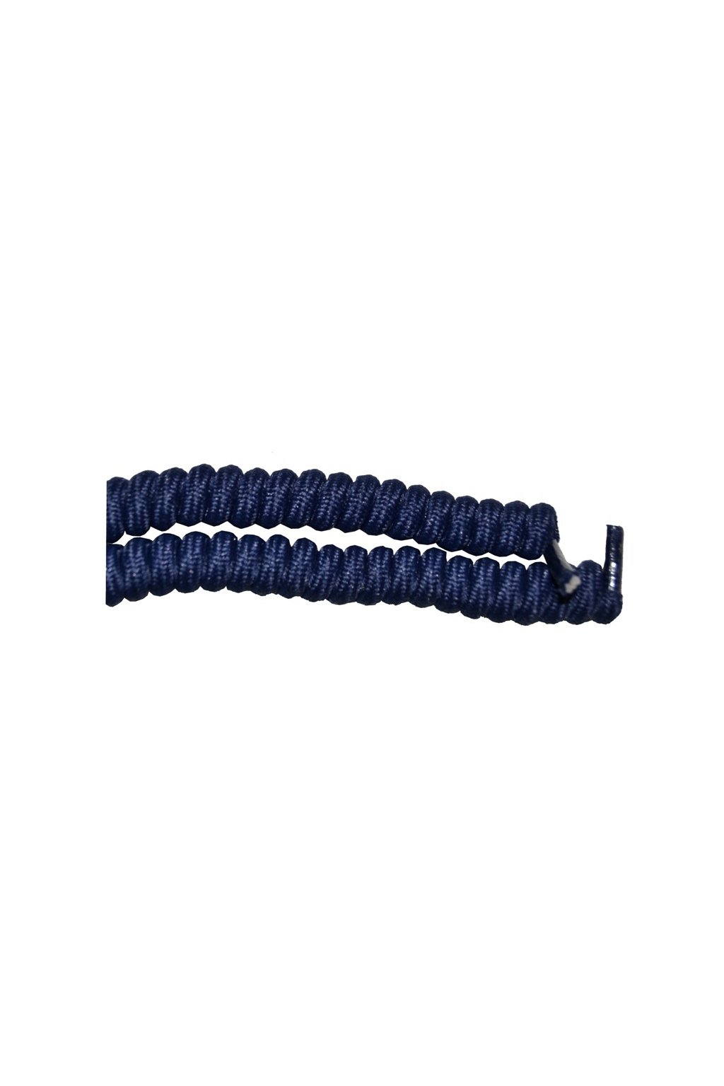 Spirálové tkaničky elastické - modré