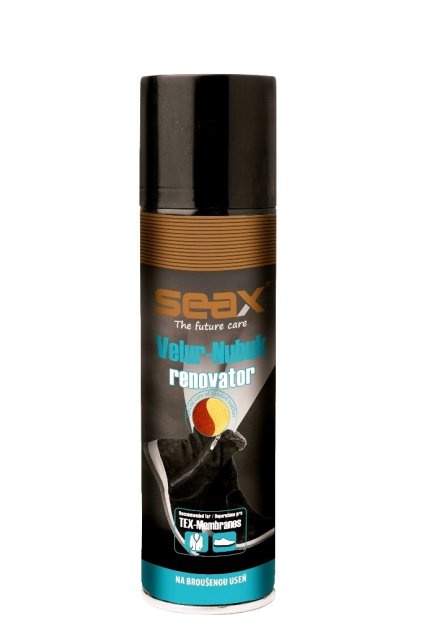 SEAX Velur-Nubuk Renovátor 250 ml černý