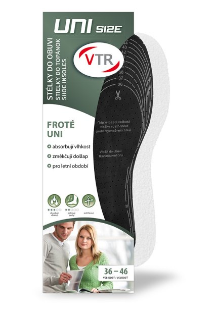 Vložky do bot FROTÉ UNI - ostřihávací